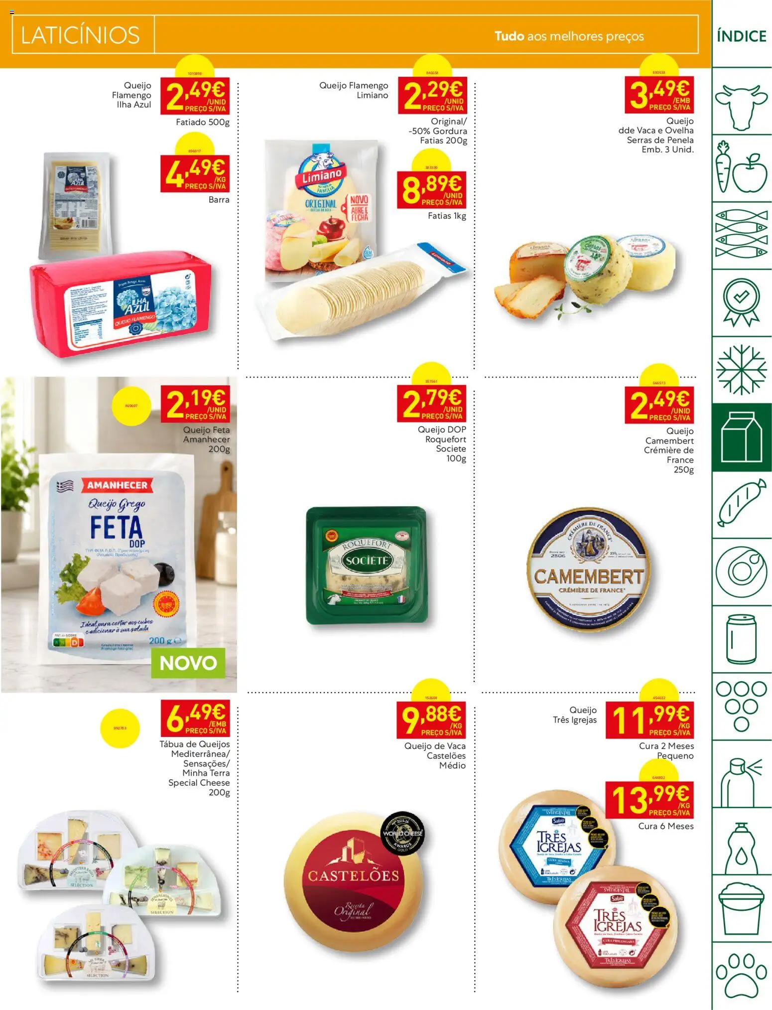 Recheio folheto Madeira │ válido de 08/09/2026 | Página: 11 | Produtos: Tábua, Camembert, Queijo, Queijo feta