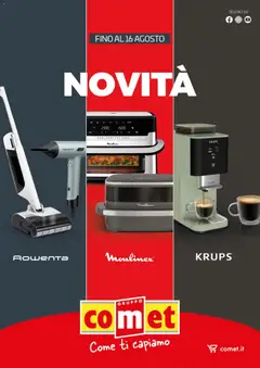 Anteprima del volantino Comet volantino Moulinex, Rowenta e Krups valido a partire dal 13/07/2026