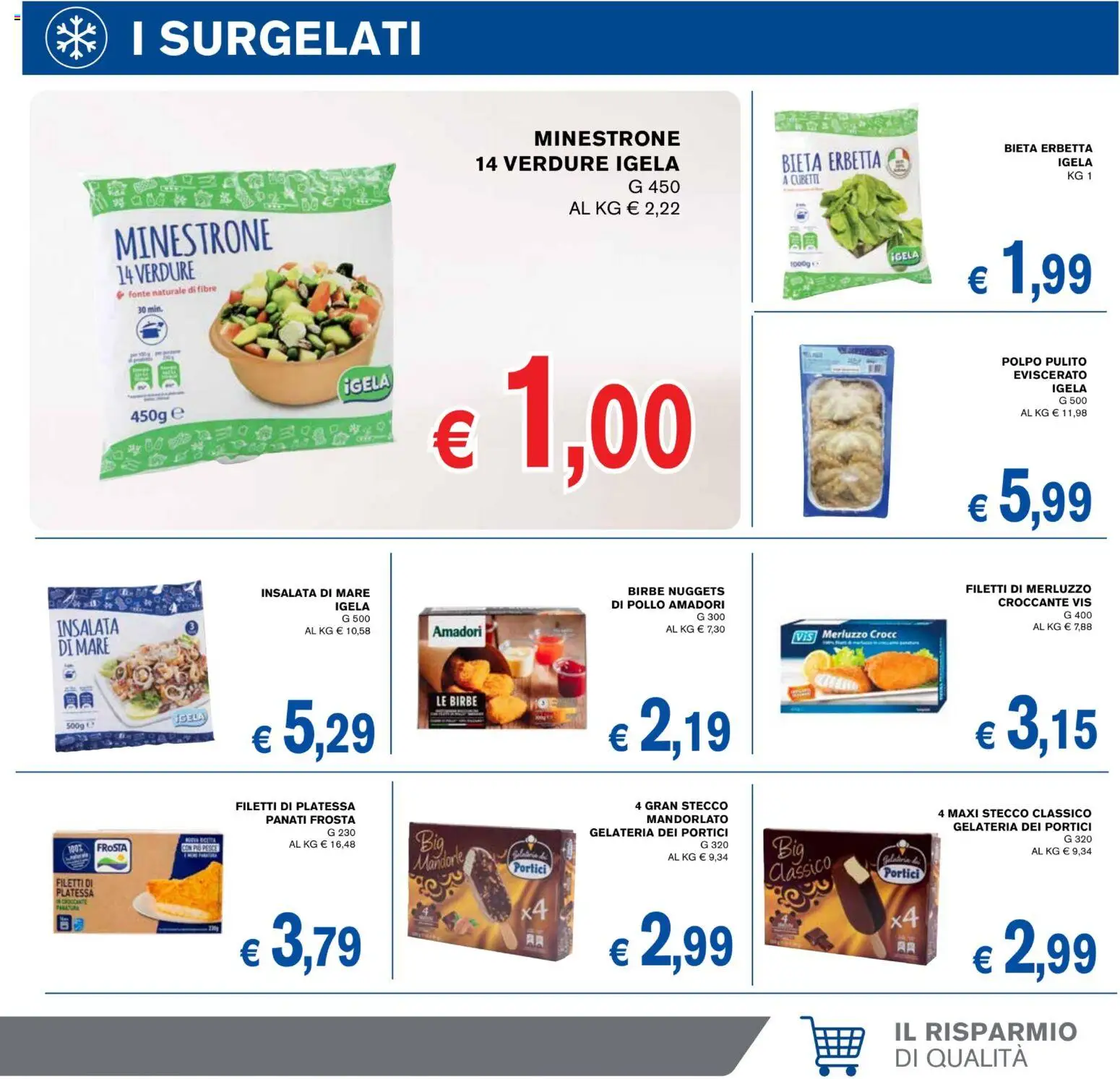 Volantino Coal del 24/09/2026 | Pagina: 7 | Prodotti: Minestrone, Pollo, Merluzzo, Polpo