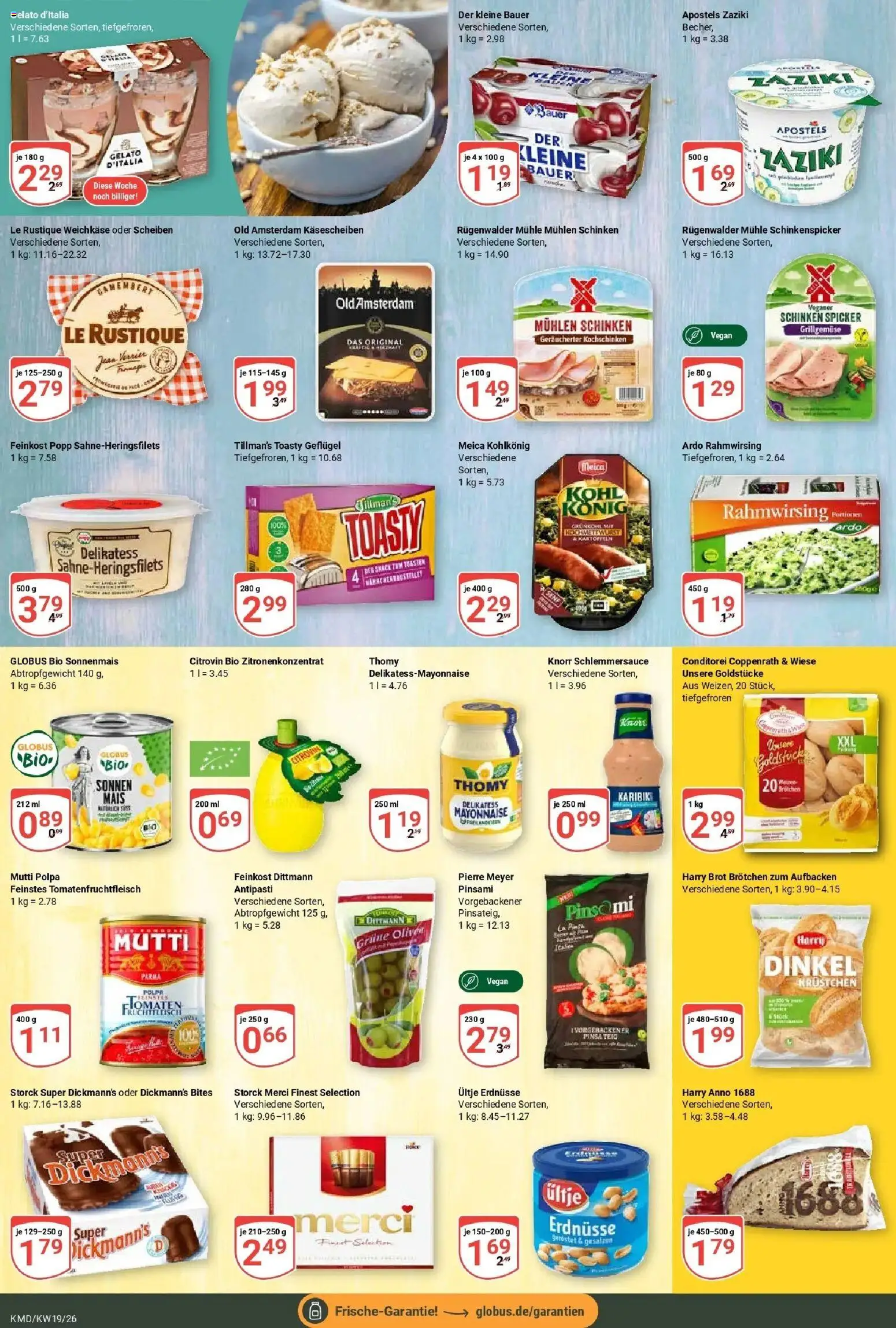Globus Prospekt Köln	 – gültig ab 04.05.2026 | Seite: 12 | Produkte: Merci, Ultje erdnusse, Knorr, Meica