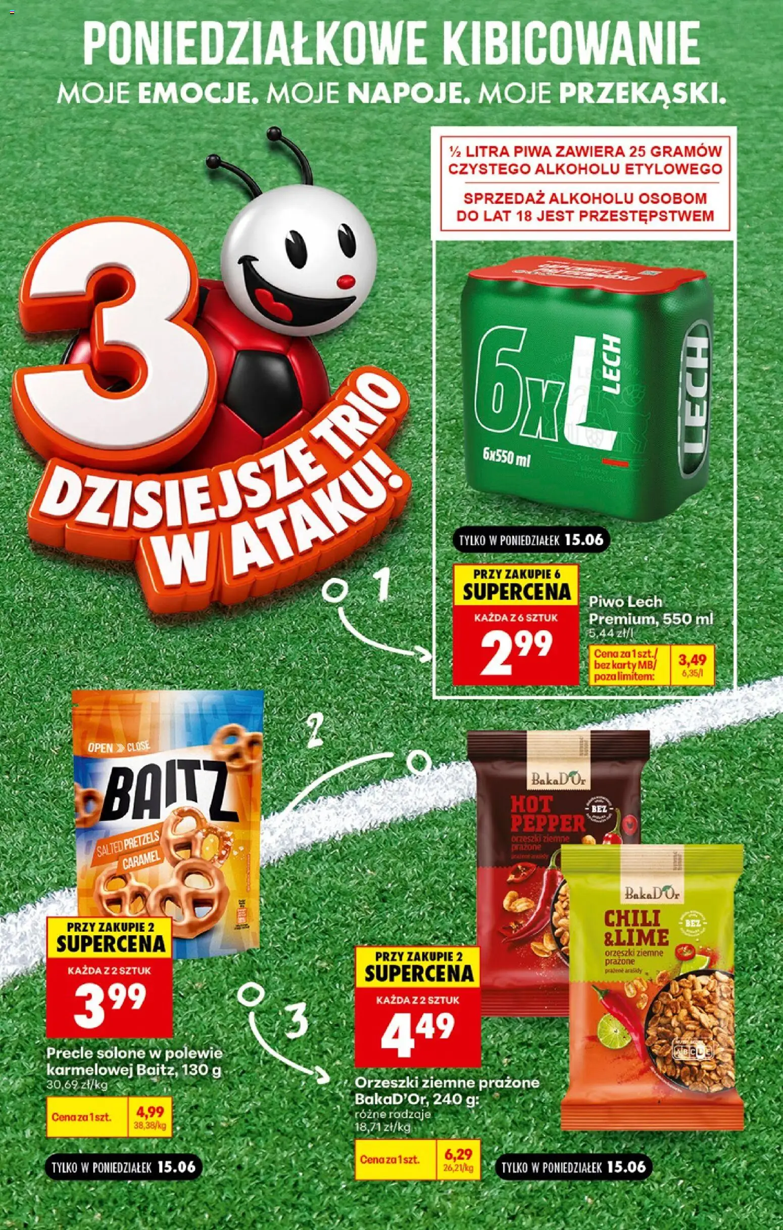 Biedronka gazetka - Ceny w grze od 15.06.2026 | Strona: 4 | Produkty: Chili, Orzeszki ziemne, Piwo