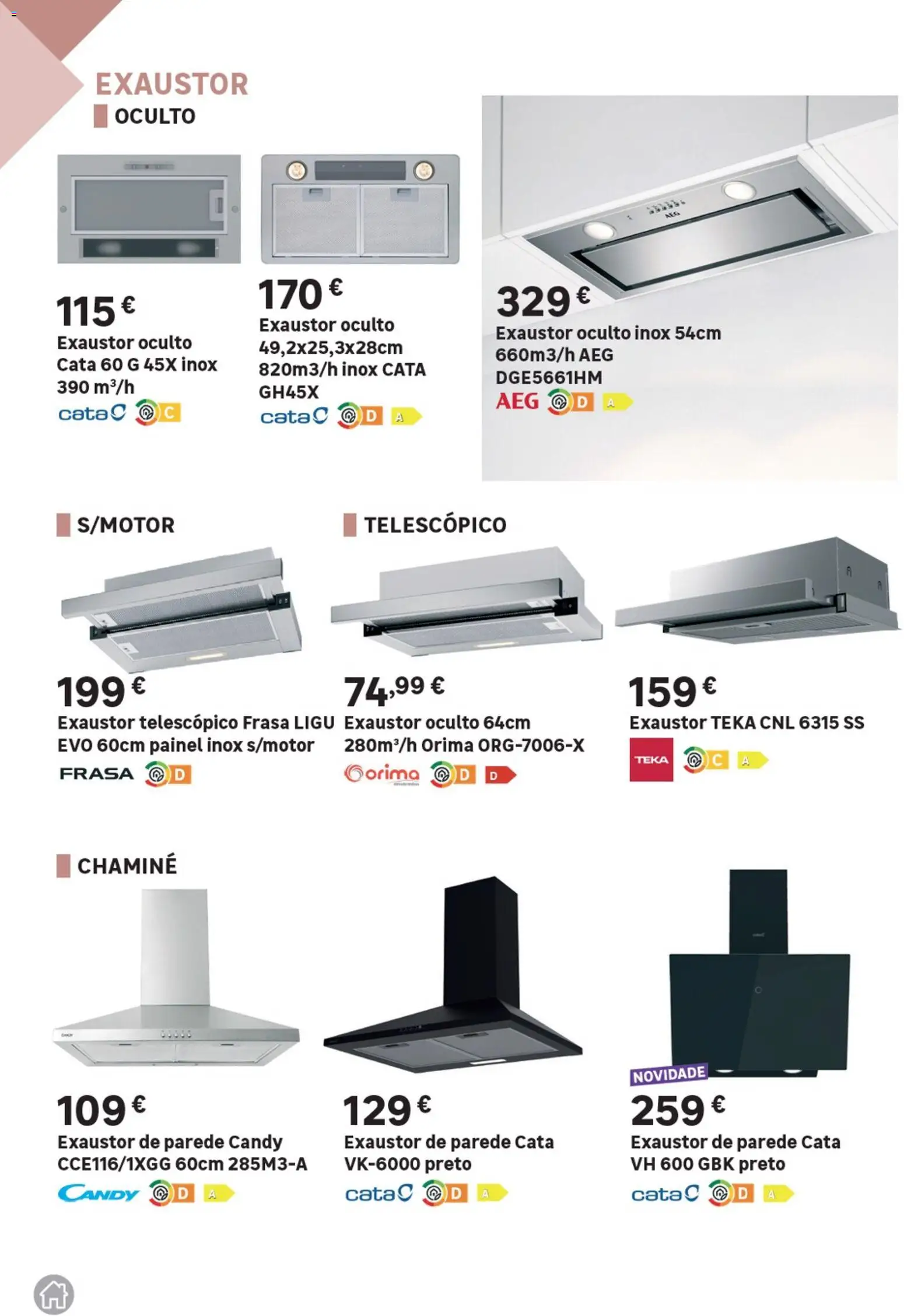 Leroy Merlin Catálogo Cozinhas │ válido de 28.05.2026 | Página: 36 | Produtos: Exaustor