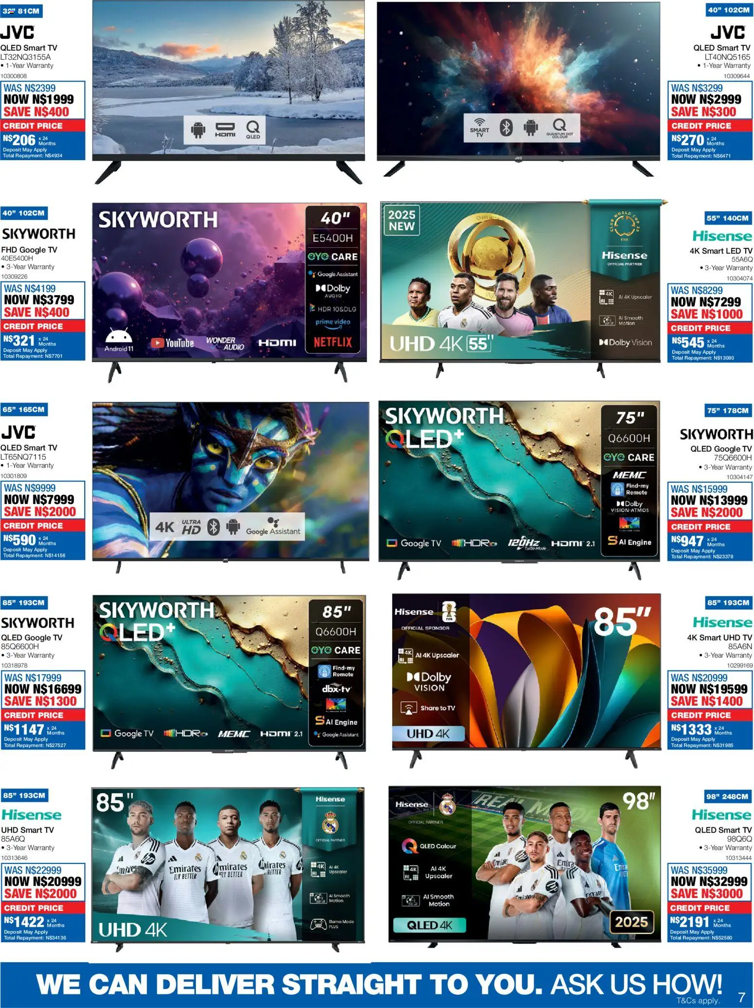 New OK Furniture catalogue – valid from 18.05.2026 | Page: 7 | Products: Audio, TV, Remote