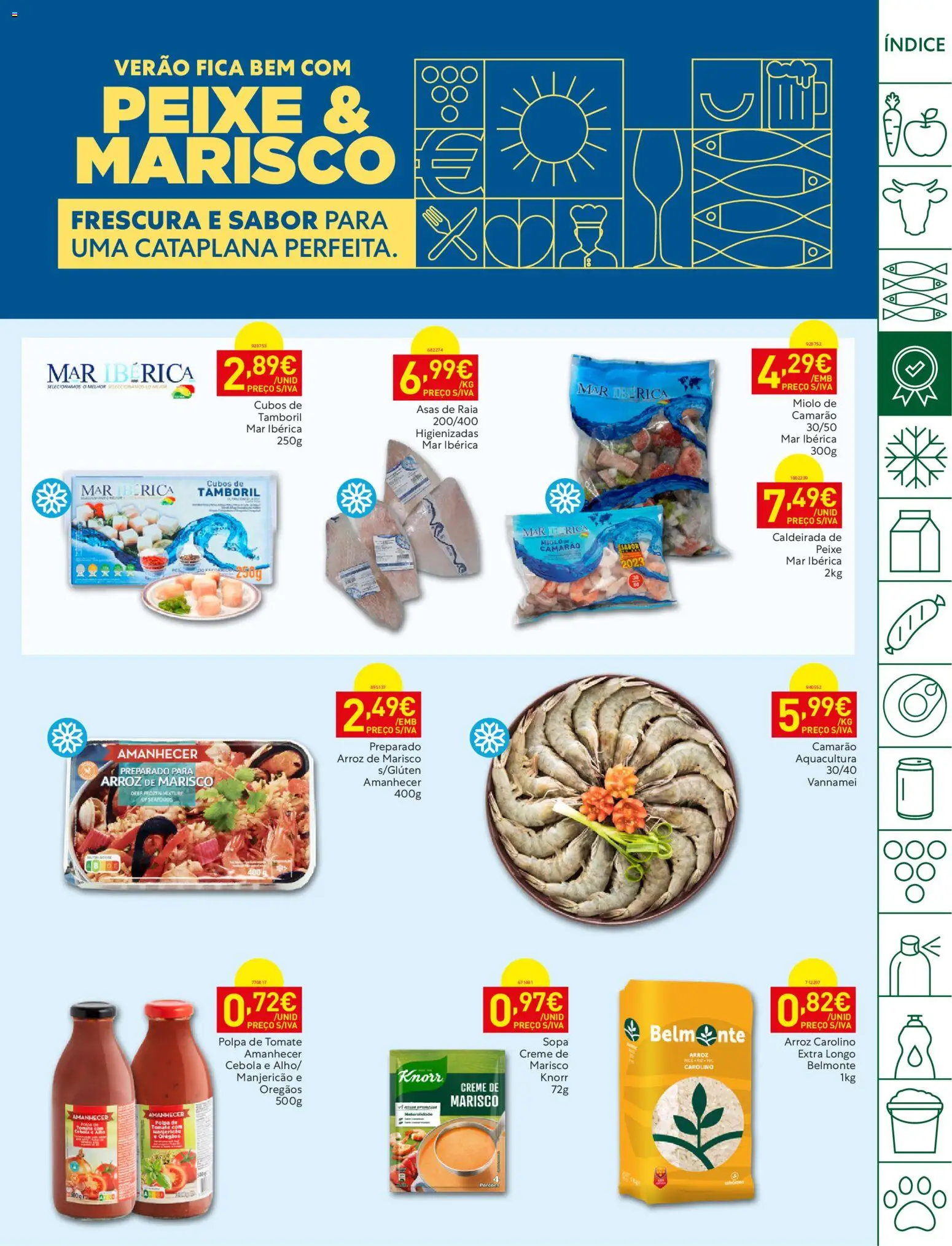 Recheio folheto │ válido de 18/08/2026 | Página: 7 | Produtos: Camarão, Polpa de tomate, Cebola, Tomate