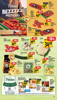 Náhled letáku Albert leták - Hypermarket od 24.06.2026 | Strana: 21 | Produkty: Květák, Salát, Paprika, Brambory