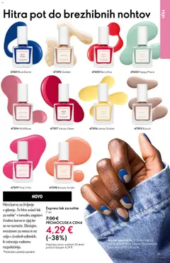 Oriflame katalog akcije – veljaven od 03.06.2026 | Stran: 81 | Izdelki: Licila, Lak za nohte, Lak, Barva
