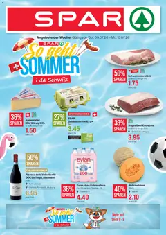 SPAR - SPAR Handels AG ab 09.07.2026 gültig
