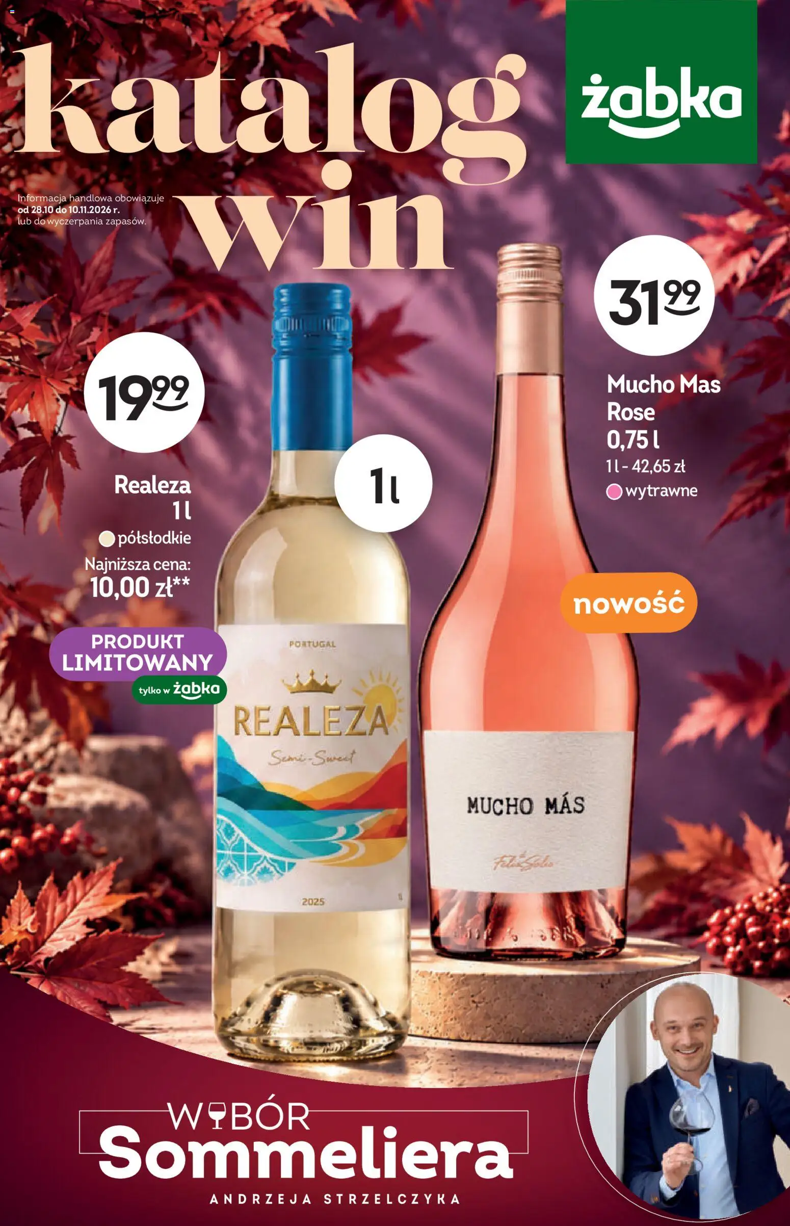 Żabka gazetka - Katalog win od 28.10.2026 | Strona: 1