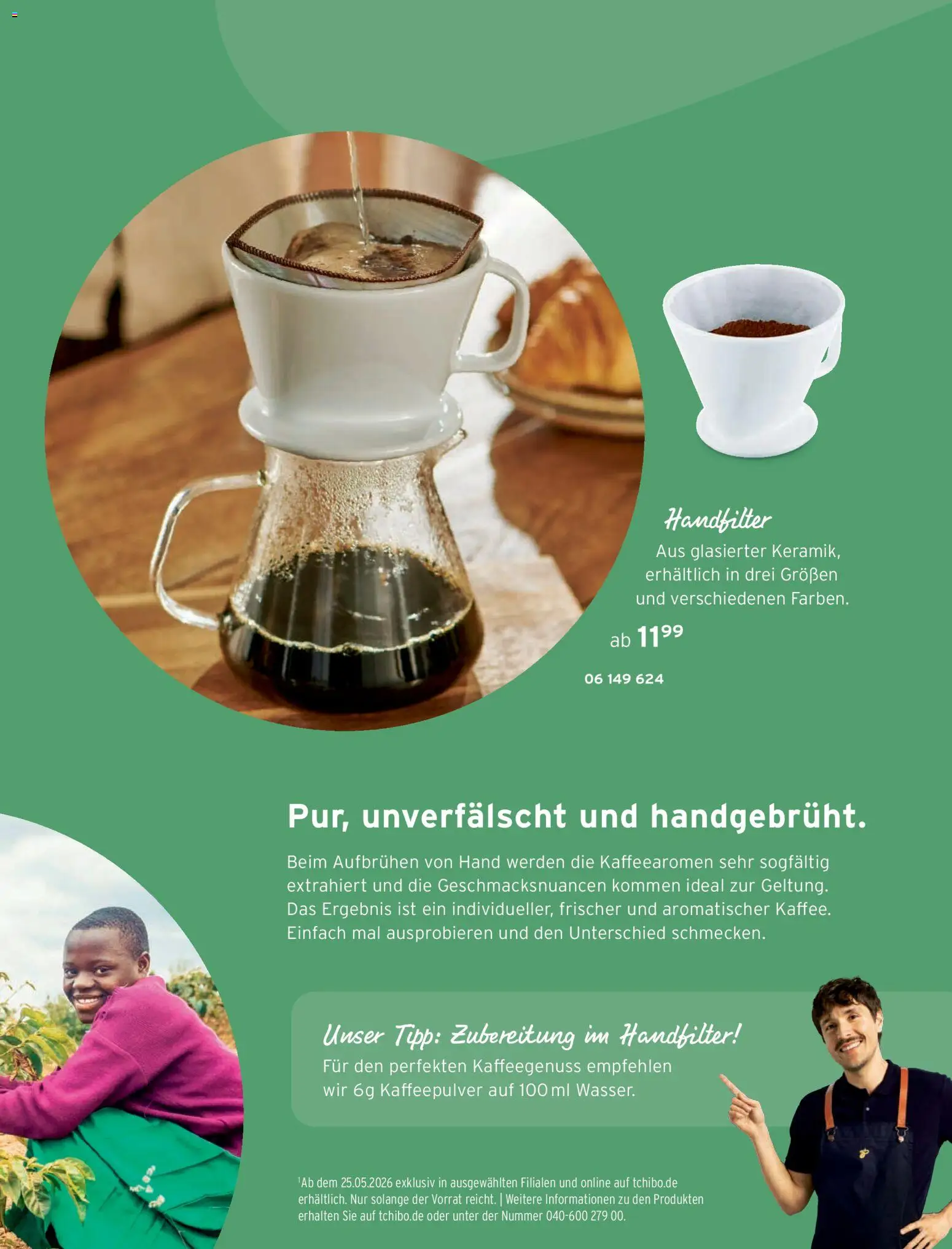 Angebote Tchibo | 01.06.2026 | Wie erhält man einen begrenzten Rabatt? | Deutschland