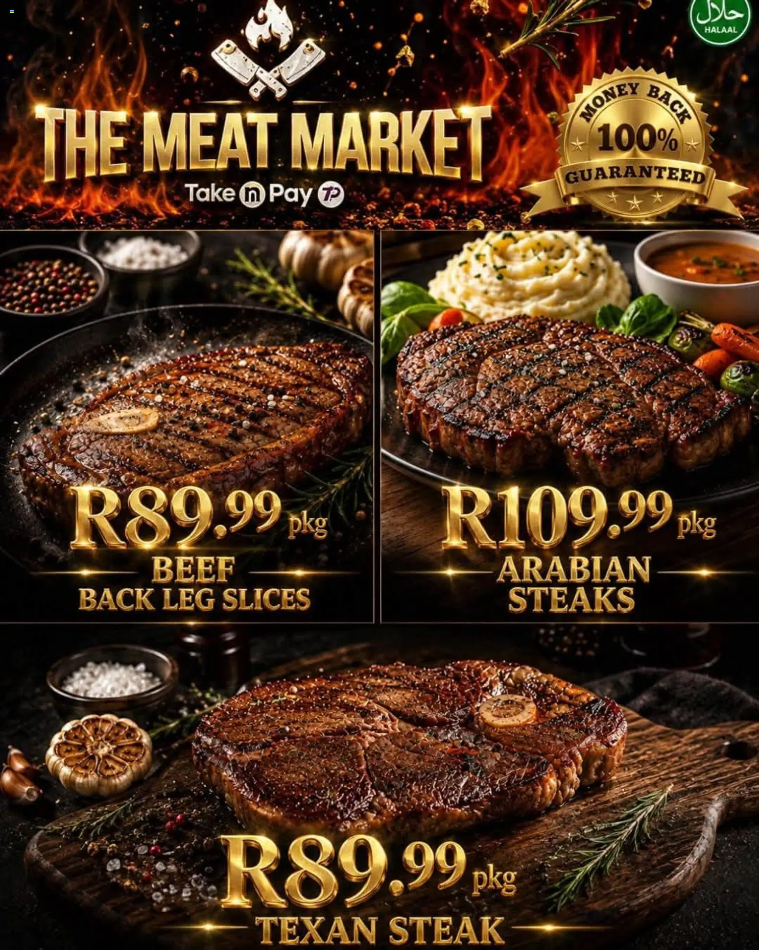 New Take n Pay catalogue – valid from 23/08/2026 | Page: 24 | Products: Steak, Beef