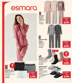 ESMARA MEN Muške bokserice, 95% pamuk, 5% elastanska vlakna vel. M-XXL razne boje pakiranje - Pregled kataloga iz trgovine Kaufland, vrijedi od 23.09.2026 | Stranica: 35