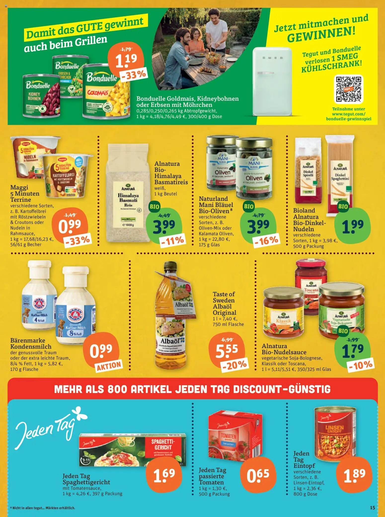 Tegut Prospekt – gültig ab 26.05.2026 | Seite: 17 | Produkte: Basmatireis, Maggi, Tomaten, Reis