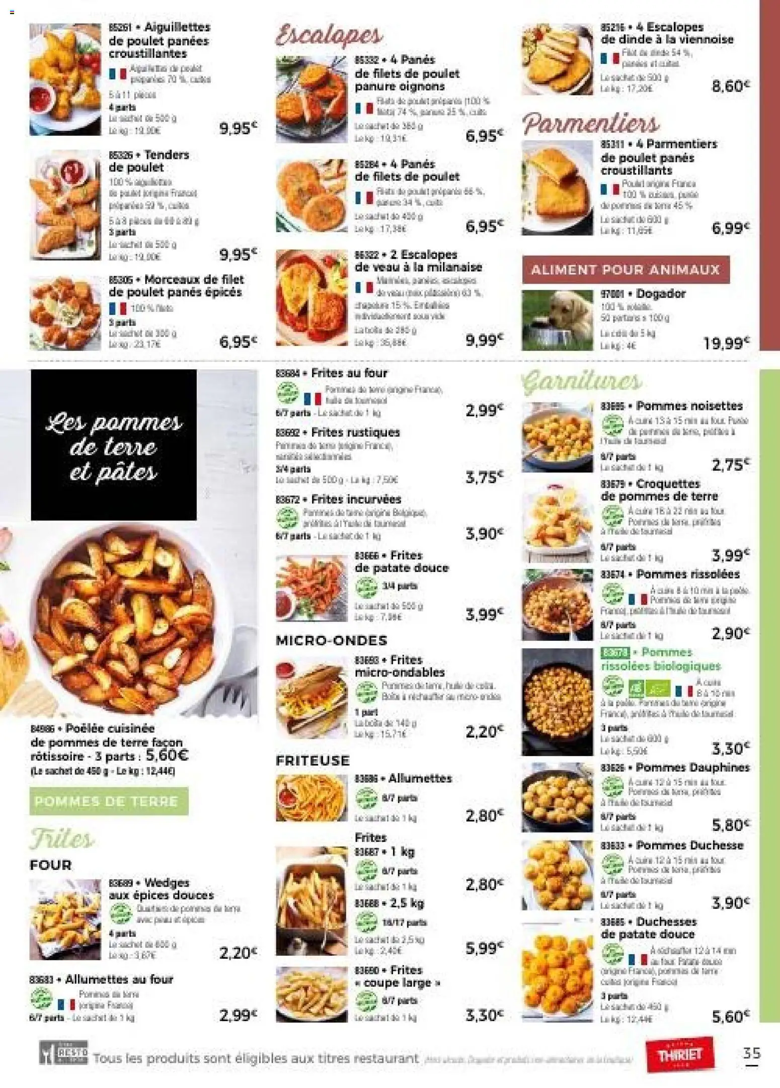 {H1} | Page: 38 | Produits: Four, Patate douce, Noisettes, Frites
