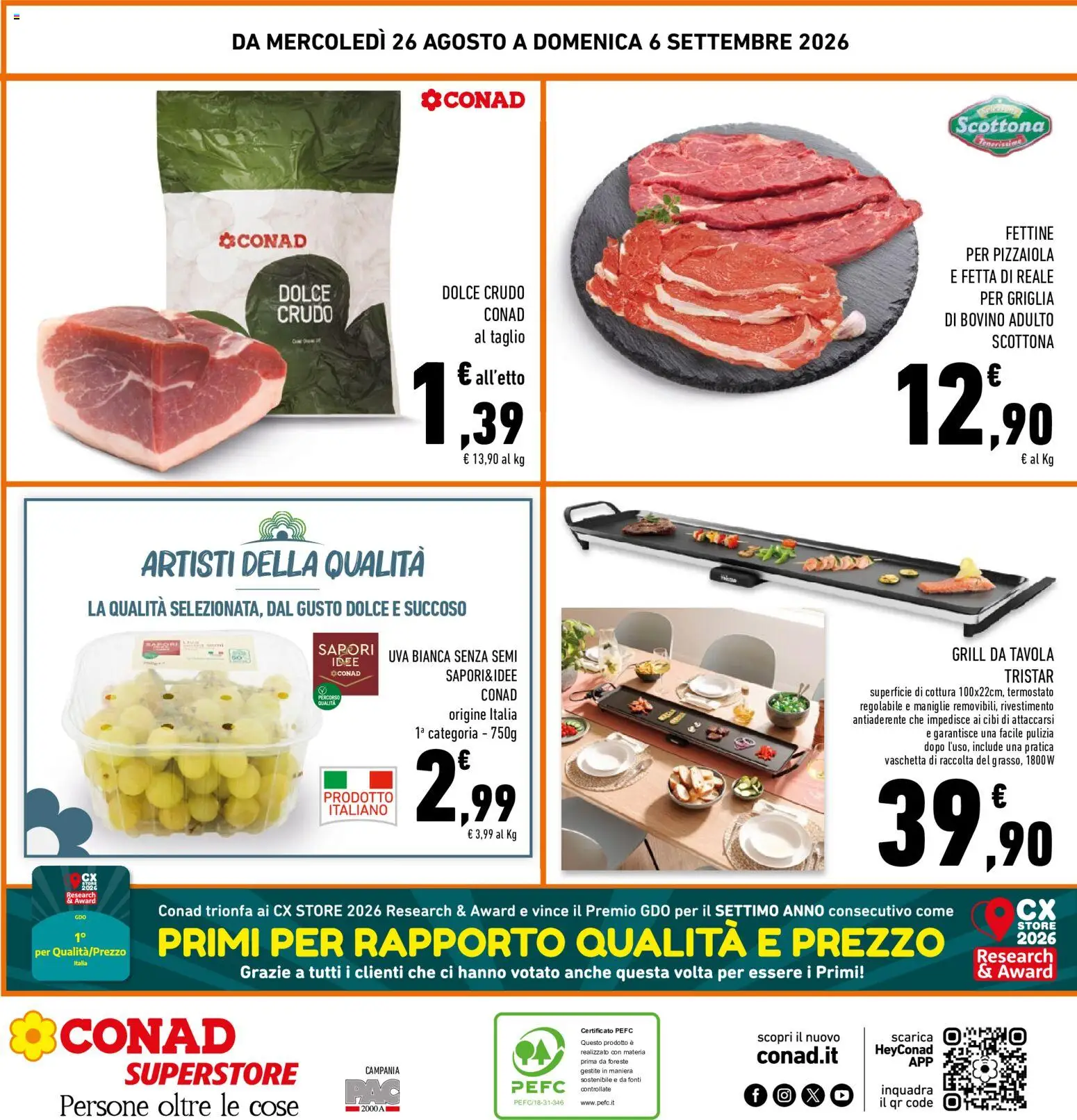Volantino Conad del 26/08/2026 | Pagina: 32
