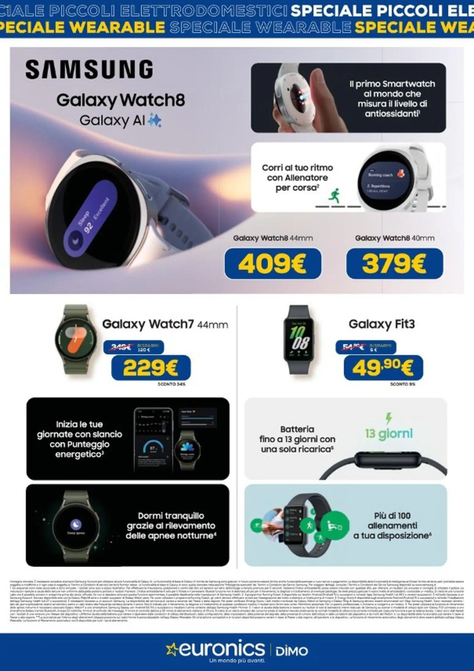 Volantino Euronics del 21/05/2026 | Pagina: 15 | Prodotti: Smartwatch, Batteria, Samsung