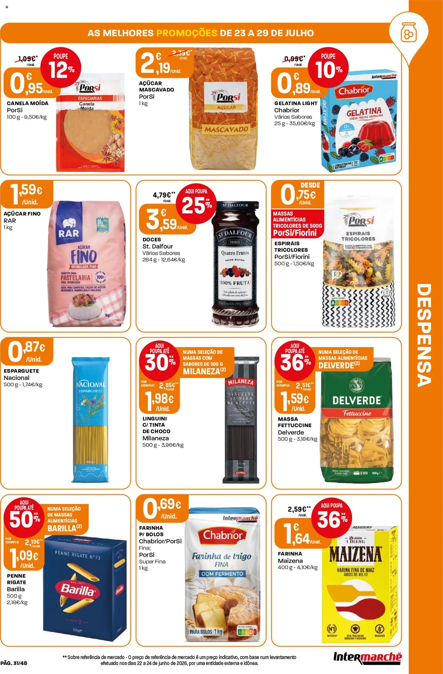 Intermarché folheto │ válido de 23/07/2026 | Página: 31