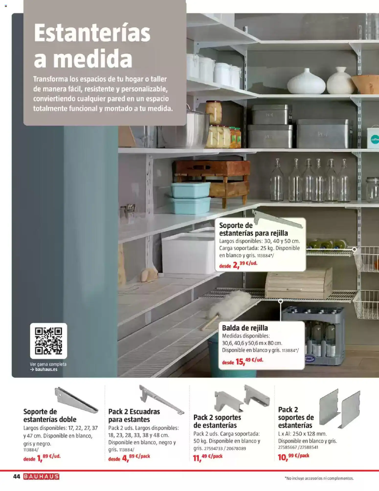 Bauhaus Ordenación │ válido desde el 18/08/2026 | Página: 44