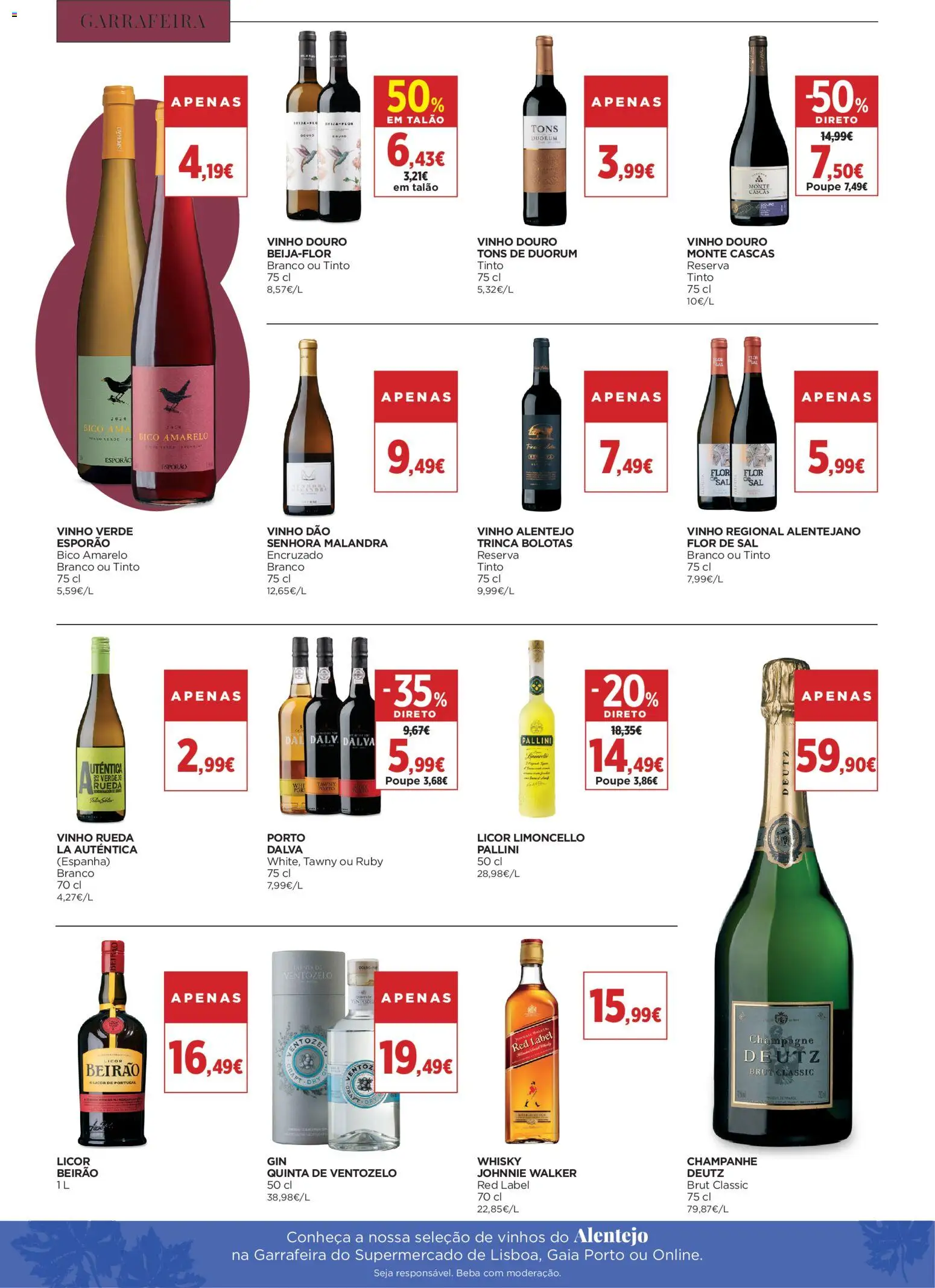 El Corte Ingles folheto │ válido de 18/09/2026 | Página: 26 | Produtos: Whisky, Sal, Licor, Vinho