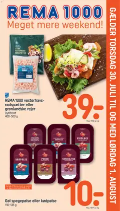 Rema 1000 - Uge 31 Indstik gyldig fra 30/07/2026