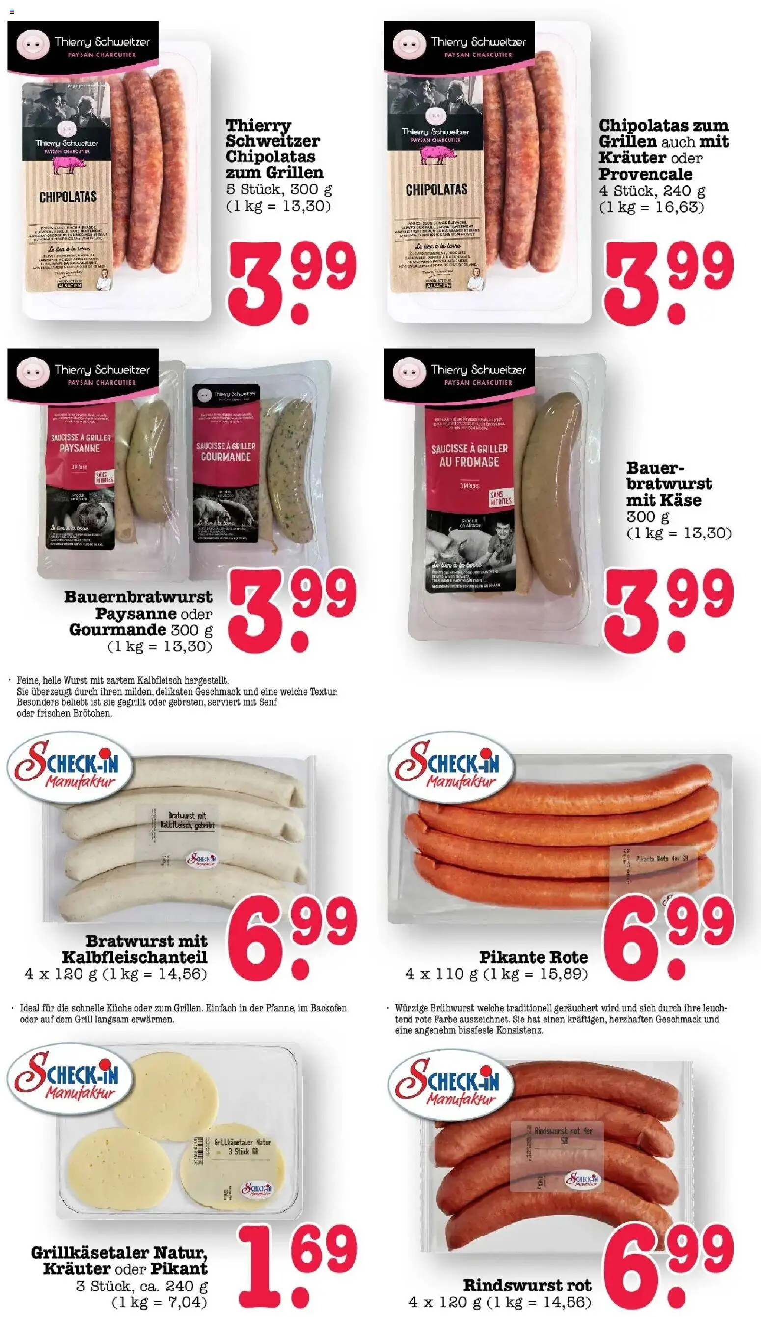 Edeka prospekt Bühlertal – gültig ab 22.06.2026 | Seite: 6 | Produkte: Käse, Bratwurst, Küche, Backofen