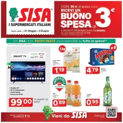 Anteprima del volantino SISA volantino valido a partire dal 21.05.2026