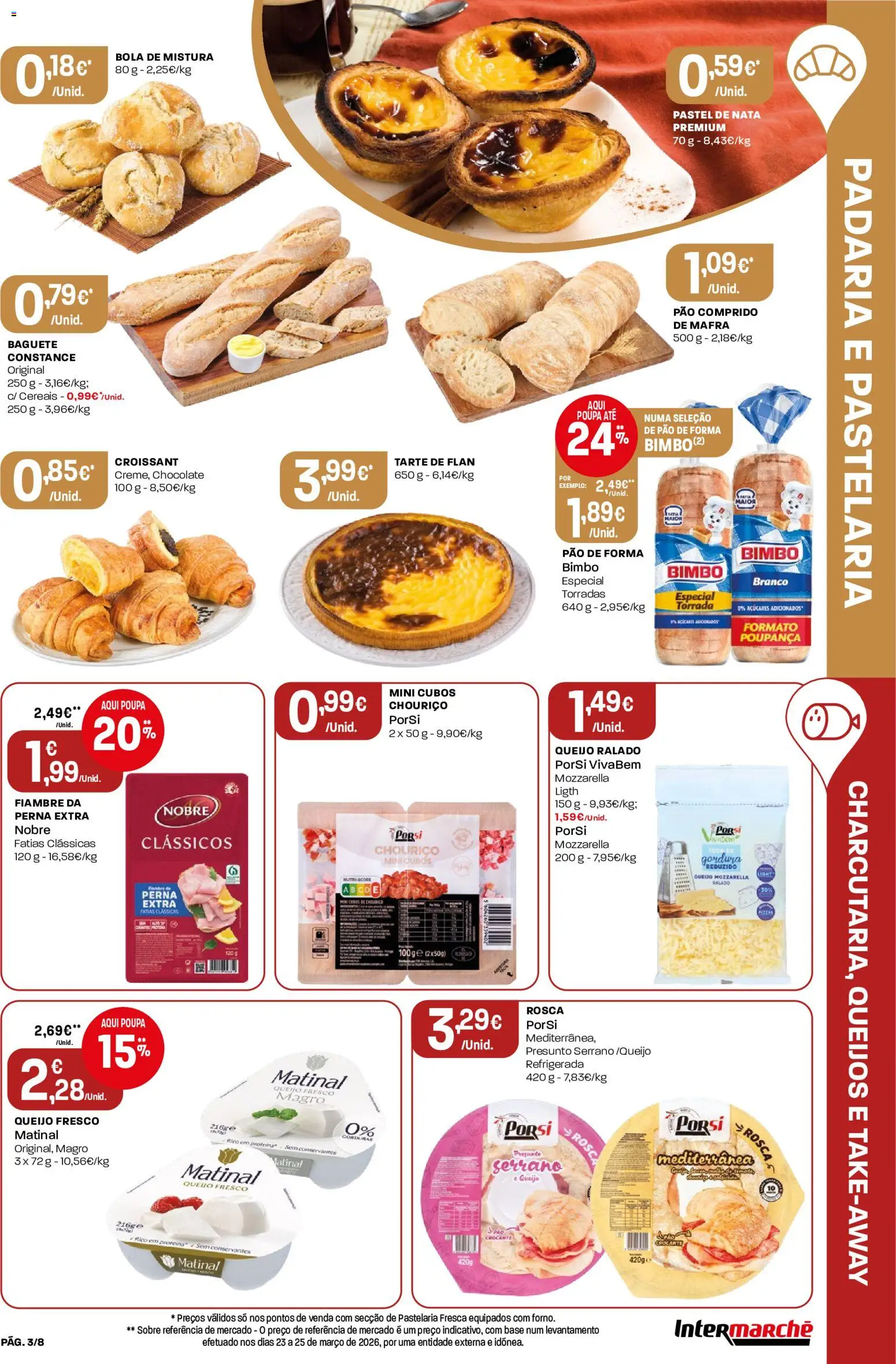 Intermarché Folheto Mini │ válido de 07.05.2026 | Página: 3 | Produtos: Pão de forma, Pão, Tarte, Nata