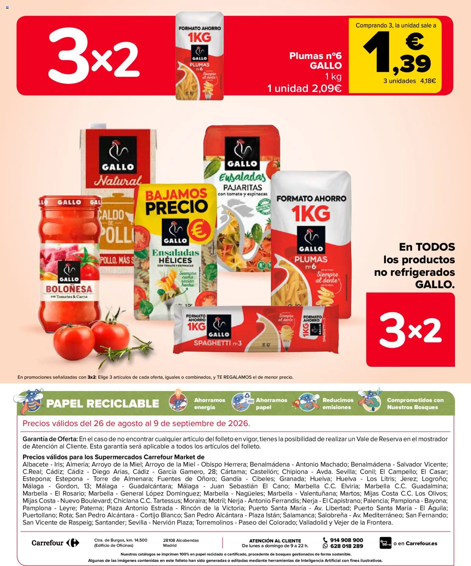 Carrefour Market folleto │ válido desde el 26/08/2026 | Página: 32 | Productos: Miel, General, Herramientas, Carne