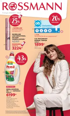 Rossmann akciós újság - amely érvényes a következő dátumtól: 2026.08.17.