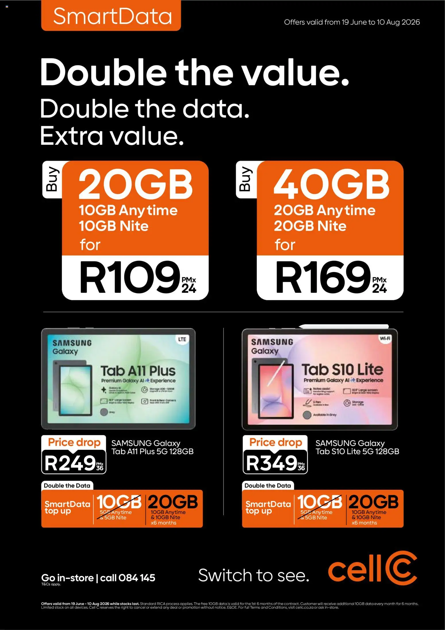 New Cell C catalogue – valid from 19.06.2026 | Page: 8