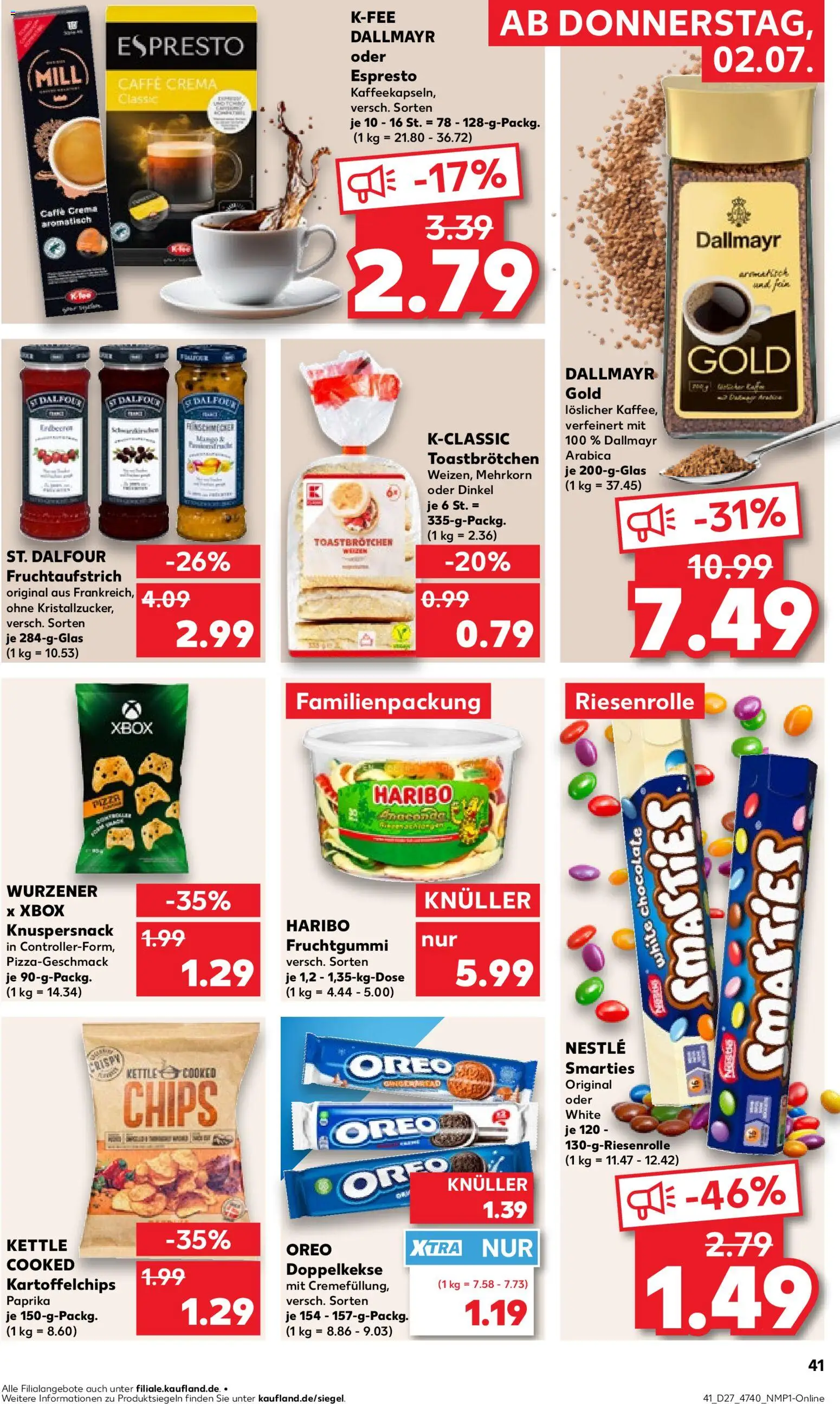 {H1} | Pagina: 41 | Producten: Chips, Xbox, Oreo, Kész piskótalap