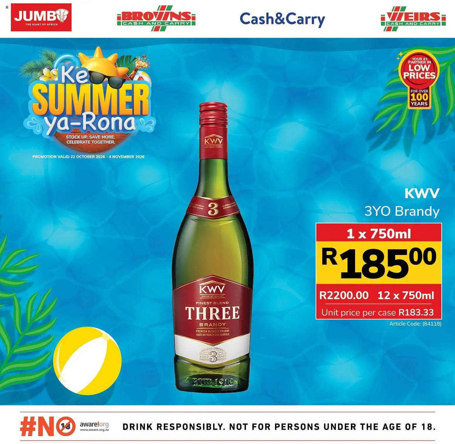 New Jumbo catalogue – valid from 22/10/2026 | Page: 10 | Products: Case, Brandy, Stock
