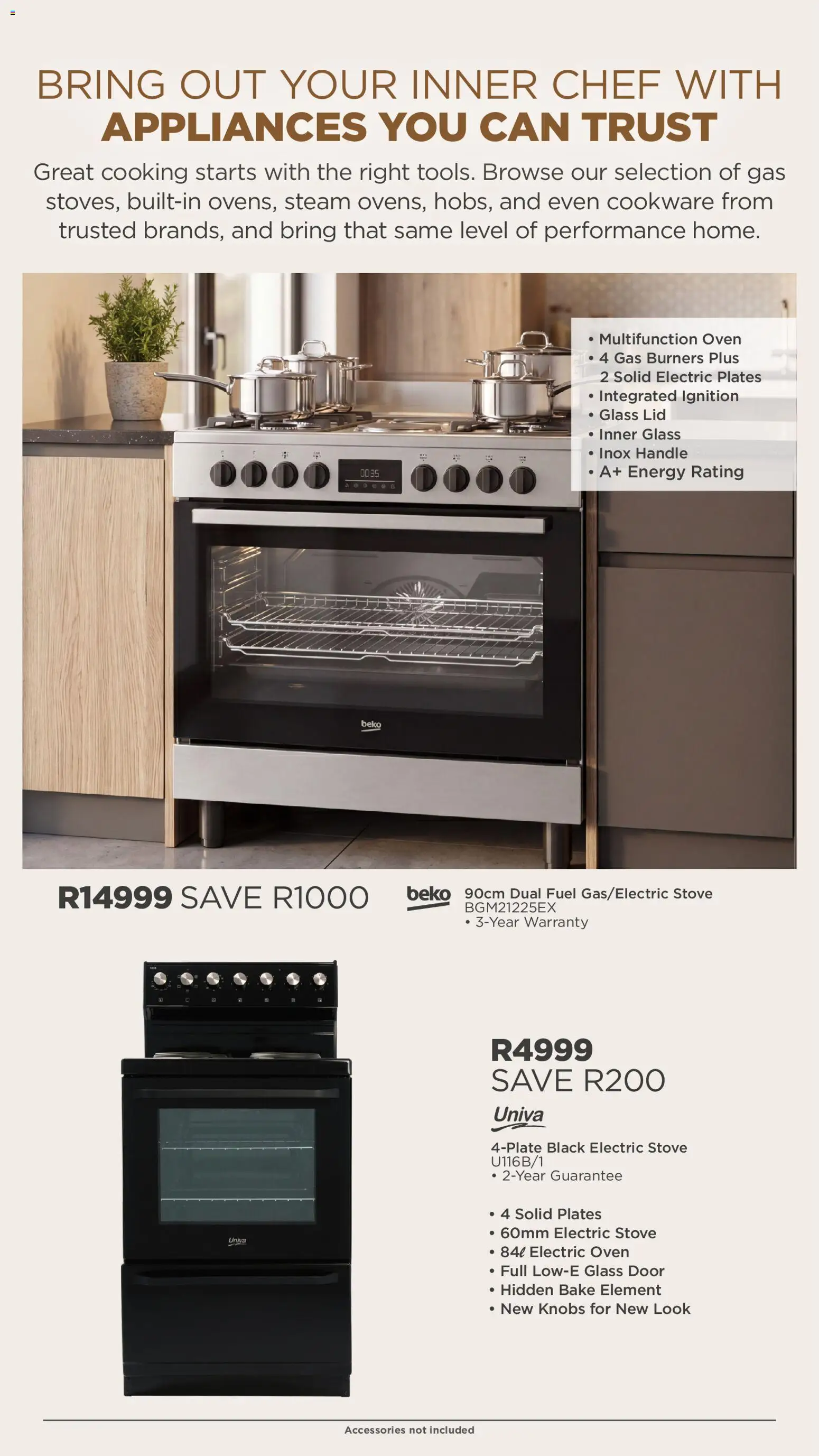 New House and Home catalogue – valid from 20/07/2026 | Page: 53 | Products: Oven, Stove, Cookware