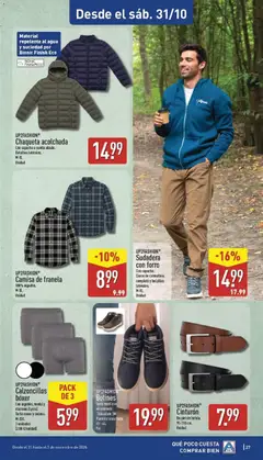 Vista previa Chaqueta acolchada, Con capucha o cuello alzado. Bolsillos laterales. válido desde el 26/10/2026 | Página: 27 | Productos: Camisa, Chaqueta, Cinturón, Agua