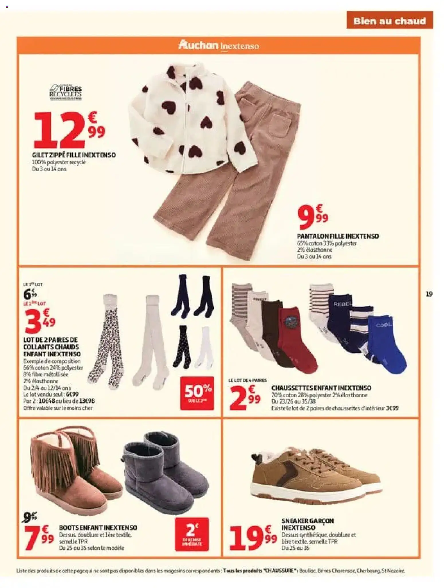 {H1} | Page: 19 | Produits: Sneakers, Coton, Chaussettes, Pantalon