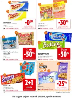 Colruyt folder / publicité - Voorbeeld van een folder van Colruyt, geldig van 03.06.2026 | Pagina: 14 | Producten: Muesli, Mars, Repen, Melk