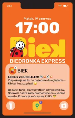 Pogląd oferty "Biedronka gazetka - Biek" - ważna od 19.06.2026