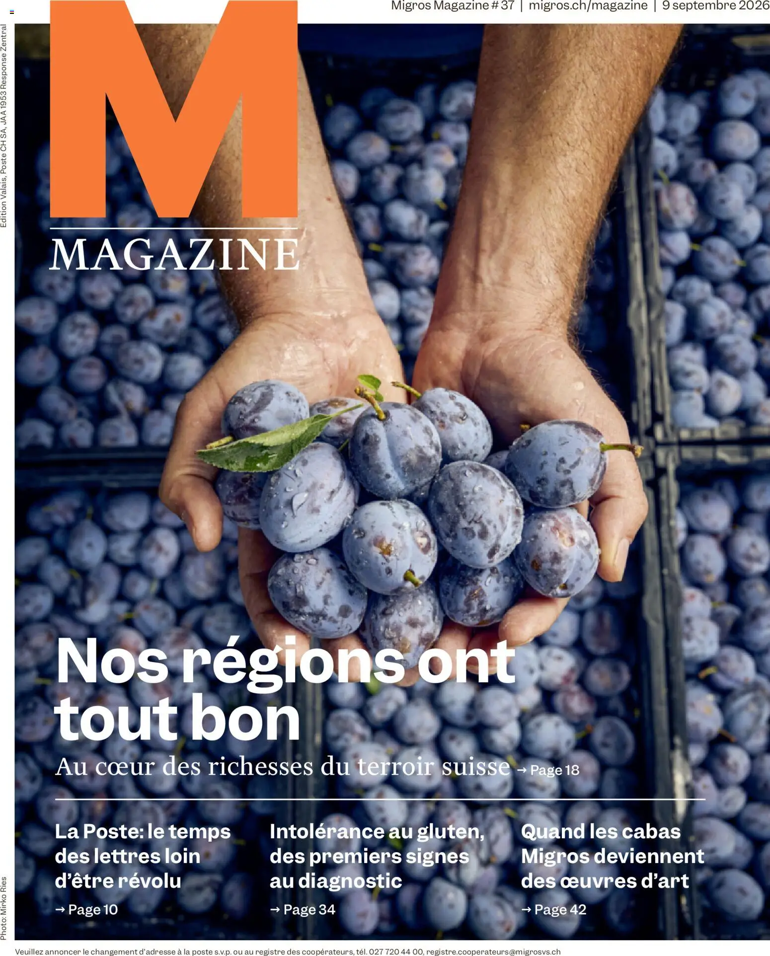 Migros aktionen Magazine FR – gültig ab 09.09.2026 | Seite: 1
