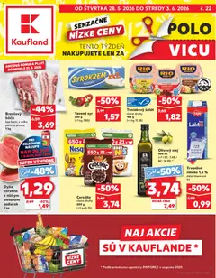 Kaufland leták platný od 28.05.2026