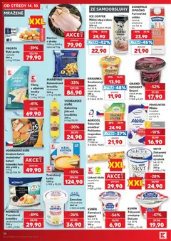 Náhled letáku SKYR Zakysaný mléčný výrobek, Zakysaný mléčný výrobek tuk 0,1 % natur 350 g od 14.10.2026 | Strana: 36 | Produkty: Mléko, Rybí prsty, Majonéza, Těsto