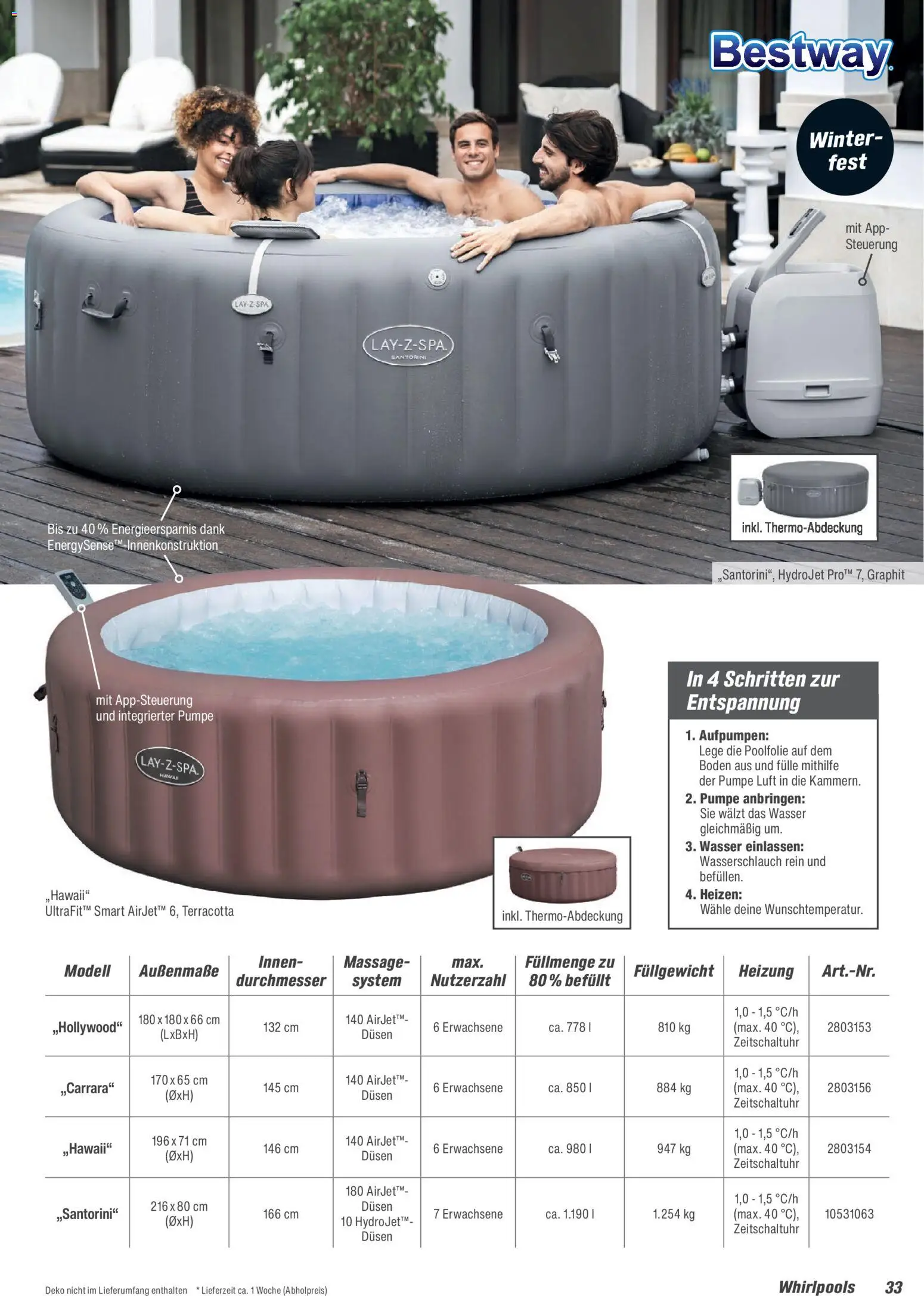 Toom Baumarkt - Pool, Sauna & Klima 2026 – gültig ab 14.03.2026 | Seite: 33 | Produkte: Wasser