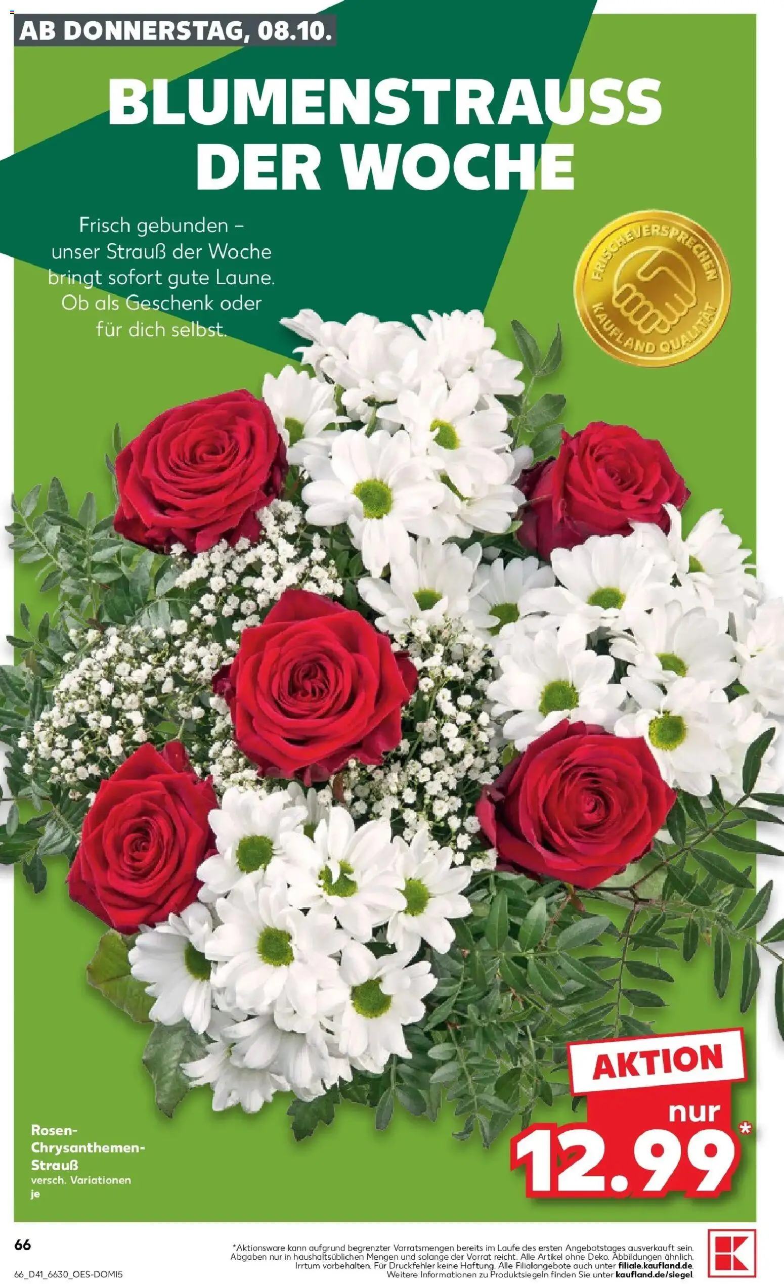Prospekt Kaufland ab 08.10.2026 » Angebote Online zum Blättern | Seite: 66