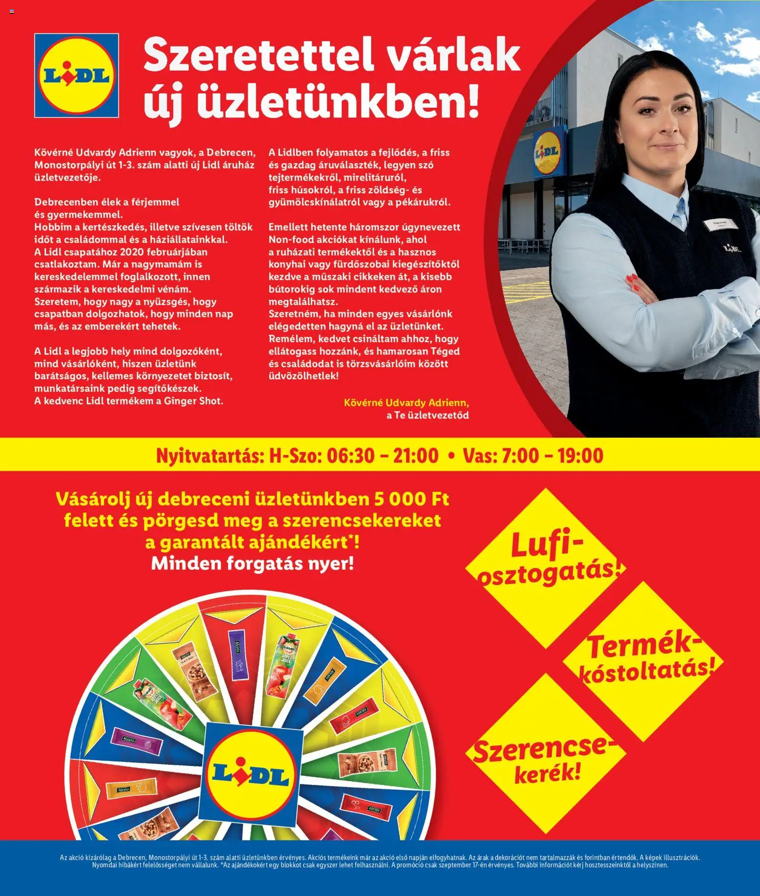 Lidl akciós ujság - amely érvényes a következő dátumtól: 2026.09.17. | Oldal: 12 | Termékek: Debreceni, Vas, Zöldség, Alesto