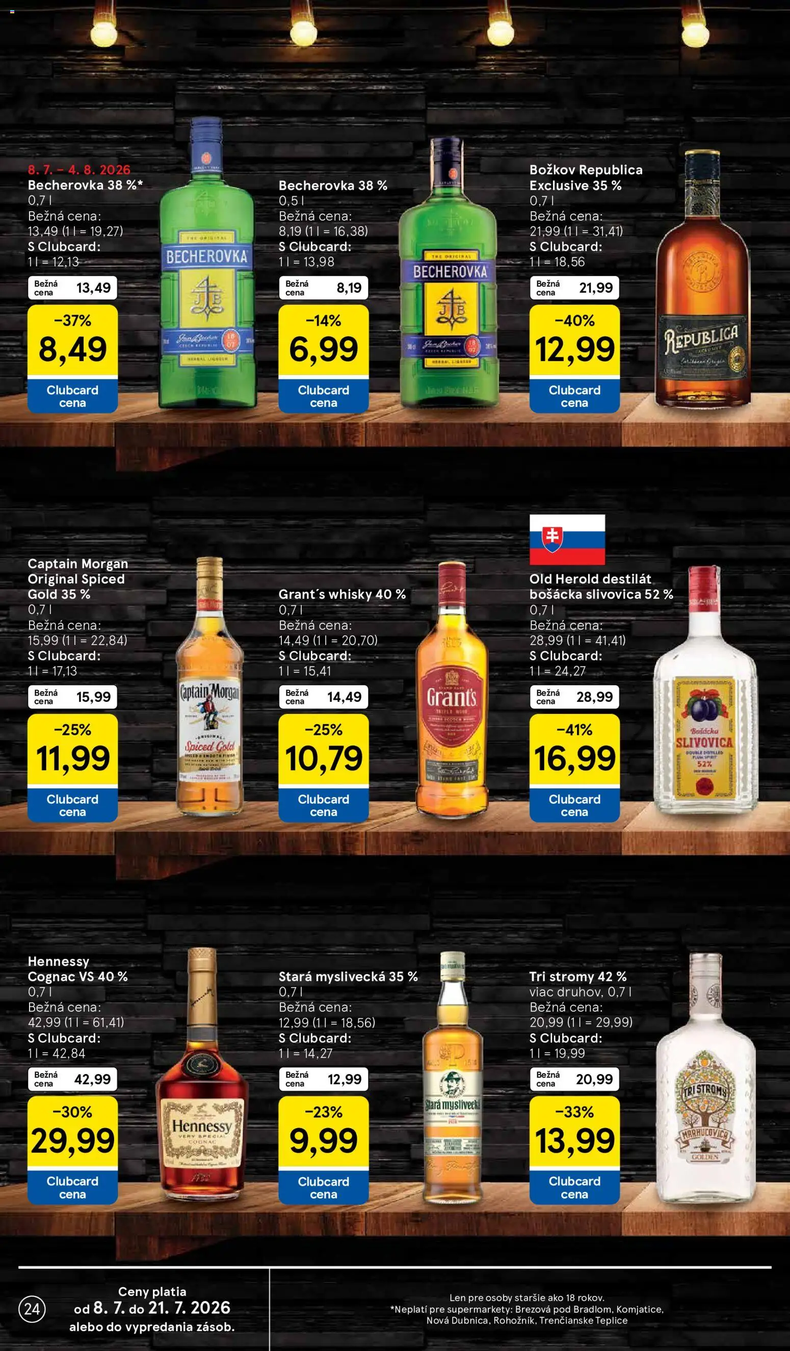 Nové Tesco akcie – leták je platný od 08.07.2026 | Strana: 24