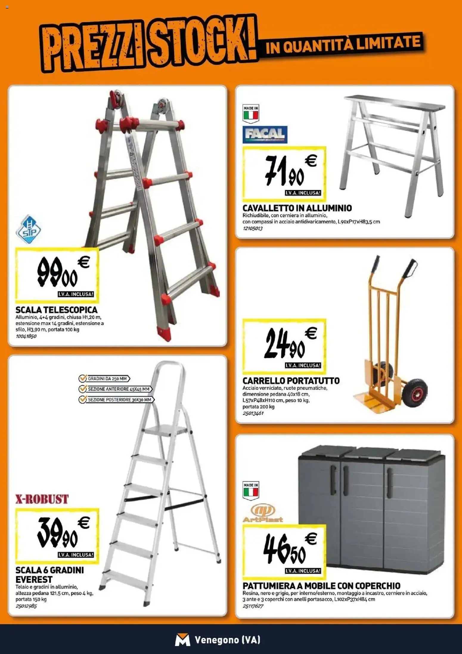 Nuovo TECNOMAT catalogo Venegono Inferiore dal 27/08/2026 > offerte anteprima 🛍️ | Pagina: 15 | Prodotti: Mobile, Coperchio, Carrello, Scala