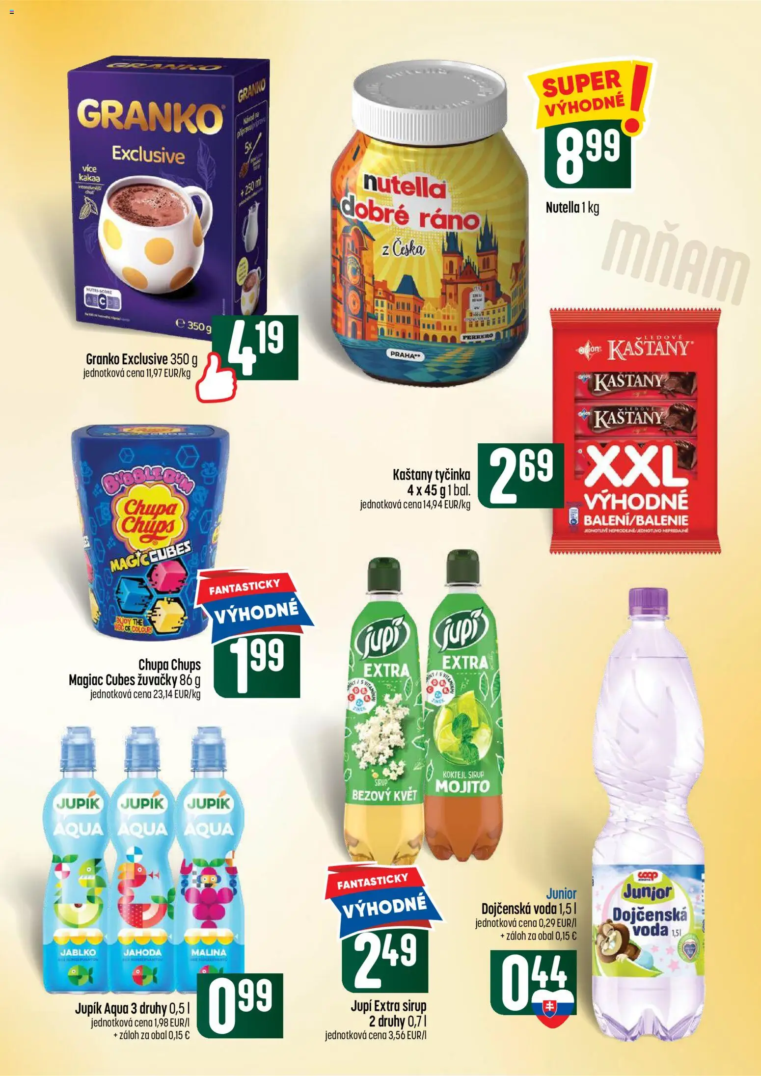 Nové COOP Jednota akcie – leták je platný od 25.06.2026 | Strana: 33