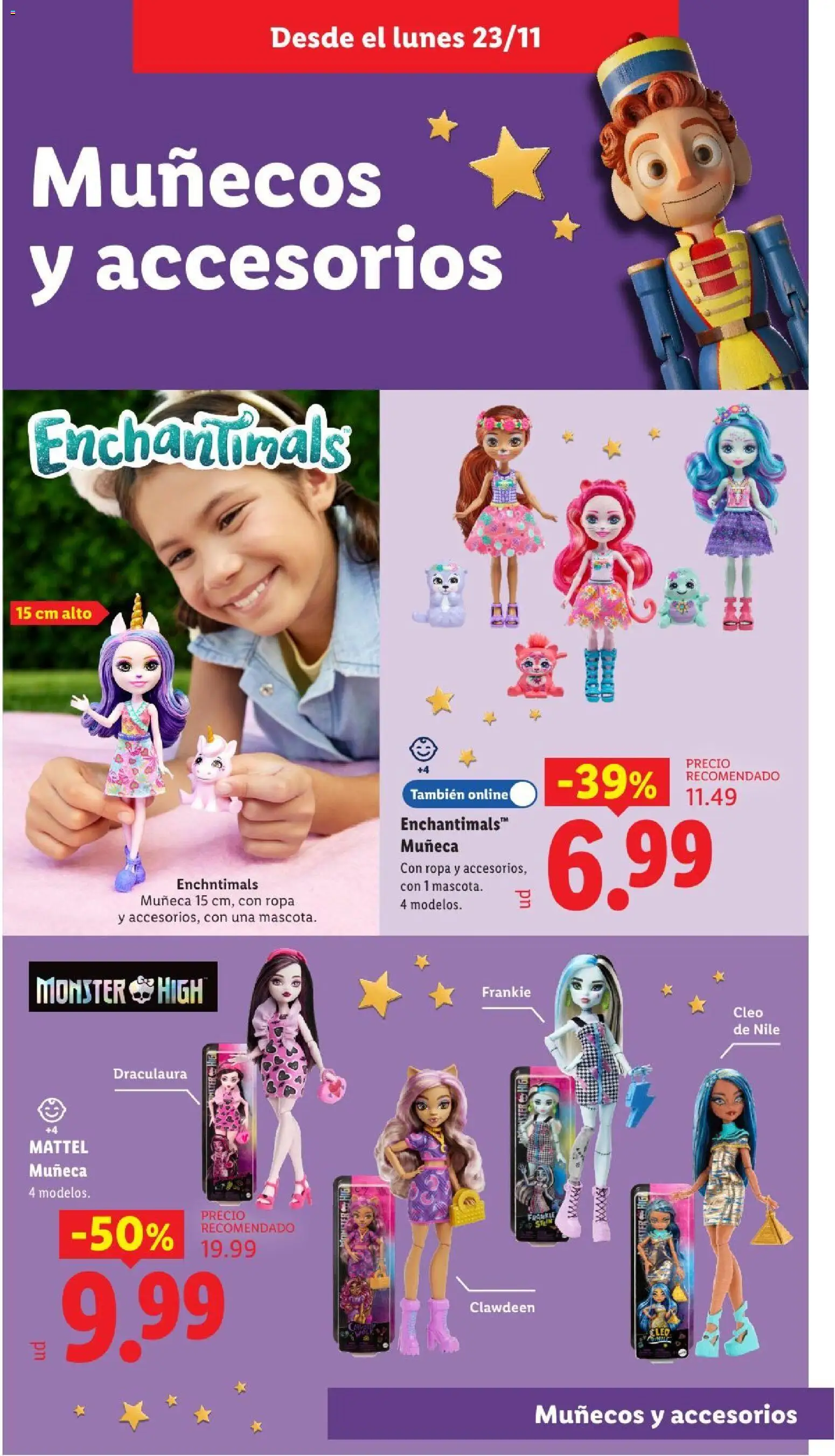 Lidl - Juguetes de colección │ válido desde el 21/10/2026 | Página: 7 | Productos: Muñeca, Ropa
