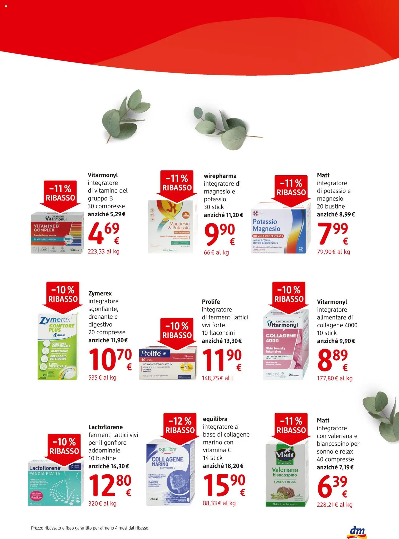Volantino dm drogerie markt del 11.06.2026 | Pagina: 9 | Prodotti: Valeriana, Zucchero, Arancia, Digestivo