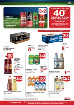 Vista previa Supercor folleto válido desde el 01/07/2026 | Página: 21 | Productos: Cerveza, Ροζ πιπέρι, Té, Σπανάκι