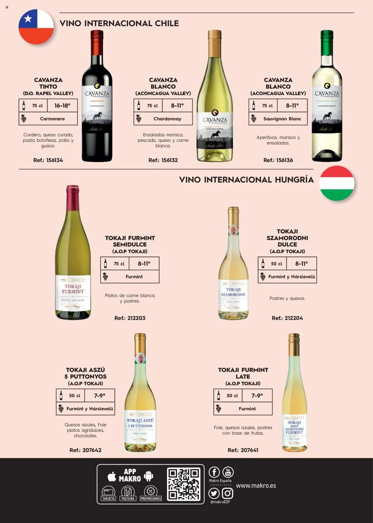 Makro Guia de vinos │ válido desde el 02/01/2025 | Página: 36 | Productos: Queso, Vino, Pasta