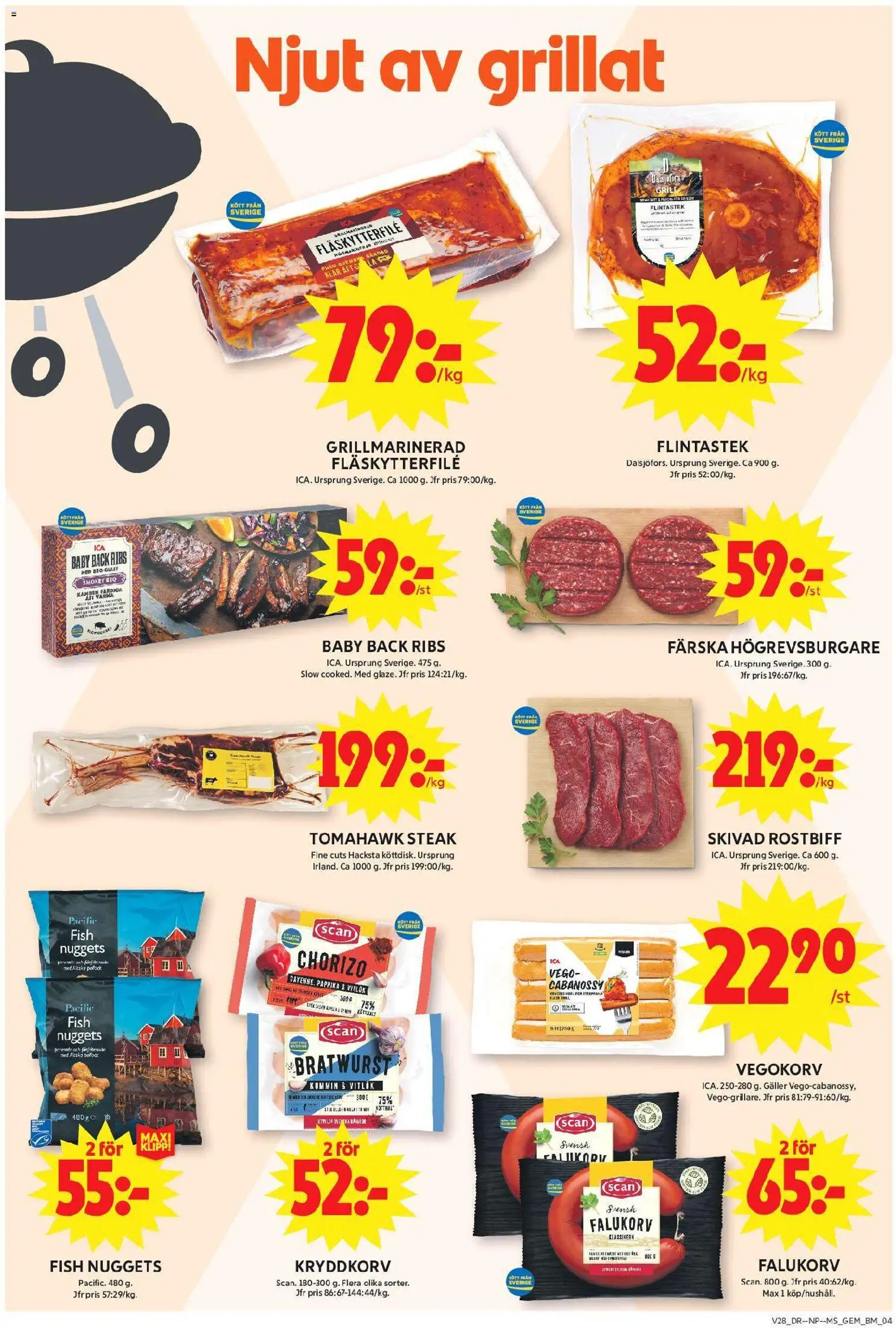 ICA Maxi reklamblad aktuell från 06/07/2026 | Sida: 4